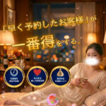 “早く予約したお客様”が一番得をする